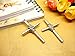 25pcs Christian Cross Charms Pendants for DIY Jewelry Making Accessories By Alimitopia(Antique Silver)