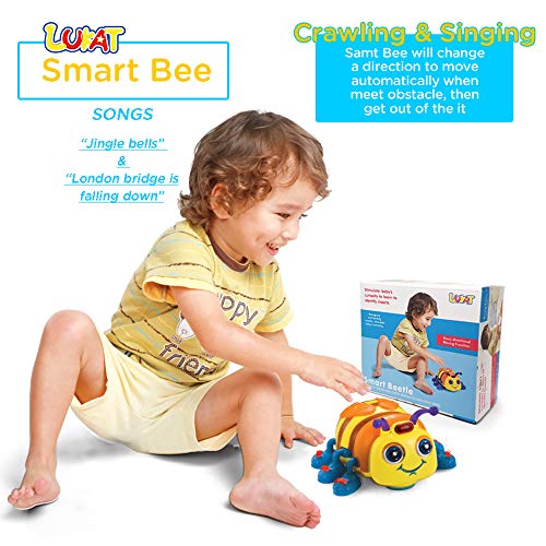 LUKAT Musical Baby Toy Toddlers, Crawling and Singing Bee Toys