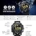 LEMFO LF19 Digital Men's Smart Watch IP68 Waterproof 5ATM Call SMS Notification Sport Smartwatch with LED Backlight