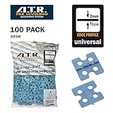 ATR Tile Leveling Alignment System 100 2mm Edge Floors & Walls Spacing Plate
