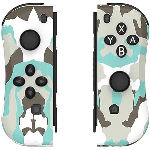 MEIZHEN Joy Con Controller Replacement for Switch - Left and Right Controllers Wired/Wireless Remotes (Camouflage)