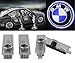 USA Stock Center 2pcs LED Car Door Shadow Projection Lamp Welcome Light Laser Emblem Logo Lamps for BMW 5 6 7 X1 GT