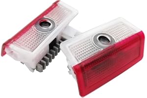 UUAKARIN 2Pcs Car Door led Light Glass Non-Fading Projector Lamp Ghost Shadow Logo Lights Compatible for C43 C63 C200 C250 C300 (w205 2015-2021)