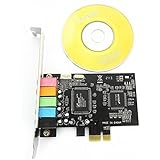 Allytech(TM) PCI Express Pci-e 5.1ch 6channels Digital Cmi8738 32-bit 3D Audio Sound Card SFF