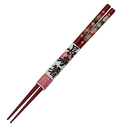 Nizona Bamboo Japanese Chopsticks (Red, 10g)