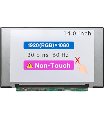 Écran pour HP ZBook Firefly 14 G9 WUXGA AG 400 charnière complète