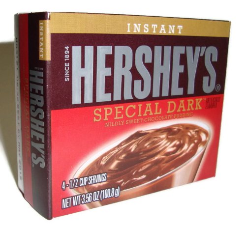 Hershey s special dark chocolate instant pudding (4 pac…