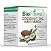 Biofinest Coconut Oil Hair Mask - with 100% Organic Shea Butter, Rosehip, Vitamin E- Deep Conditioner for Dry/ Damaged/ Color Treated Hair (250g)