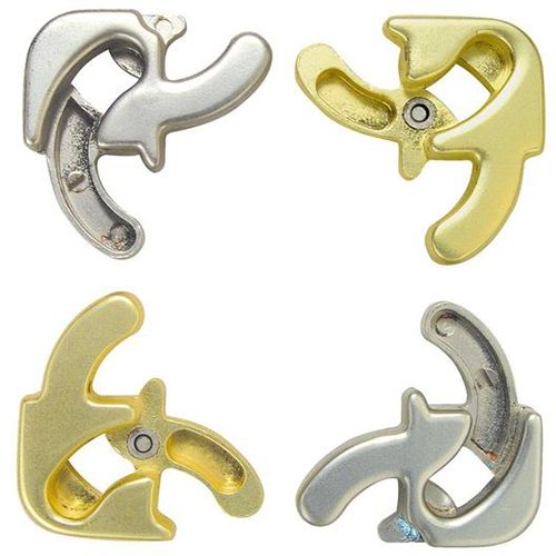 Hanayama Cast Metal Puzzle Square