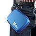 DURAGADGET Solid External Hard Drive Case in Blue - Compatible with Clickfree C6 Easy Imaging | C2 (Deluxe) | C2 Rugged