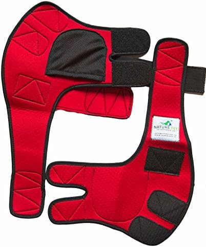 NATURE PET Dog Callus Bandage/Dog Elbow Support Wrap/Dog Elbow Bandage/Elbow Protectors for Dogs/Dog Elbow Splint