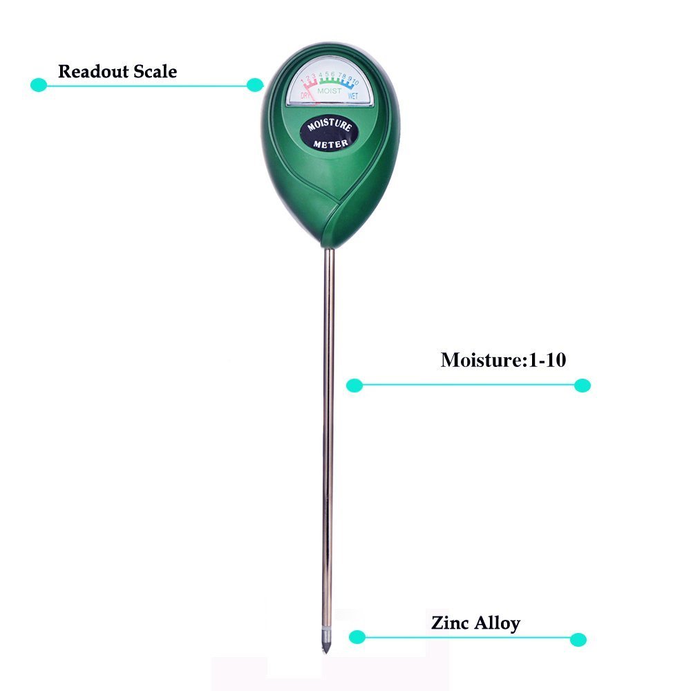 XLUX T10 Soil Moisture Sensor Meter Soil Water Monitor, Hydrometer