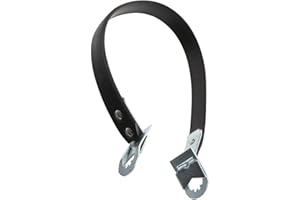 Car Battery Carrier Strap 21 Inch Heavy Duty Side Lift Tool for Most Car Batteries with Metal and Rubber Construction, Compat