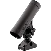 Scotty #250 Rodmaster Adjustable Tube Style Rod Holder Black, 8 inch | Designed For Small/Medium and Large Fish Species