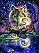 Rando DIY 5D Diamond Painting by Number Kits for Kids & Adults Beginner, Crystal Rhinestone Embroidery Paintings Pictures Cross Stitch Arts Craft Canvas Wall Decor, Full Drill, 11.8