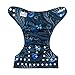 ALVABABY Cloth Diaper One Size Adjustable Reuseable Washable Nappy with 2 Inserts H069