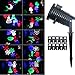 NOVOUP Holiday Garden Projector LED Light,Waterproof Landscape Projection Light with 10 Slides for Various Festivals,Auto Rotating Projection Snowflake Spotlight
