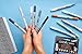 Copic Ciao Coloured Marker Pen - 5+1 Set Grey Tones, For Art & Crafts, Colouring, Graphics, Highlighter, Design, Anime, Professional & Beginners, Art Supplies & Colouring Books