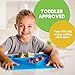One-Piece Silicon Child Placemat and Bowl - Lightweight & Convenient, Mess-Free, Portable, Perfect for Infants & Toddlers 6 Month + and Easy to Clean (Cat)