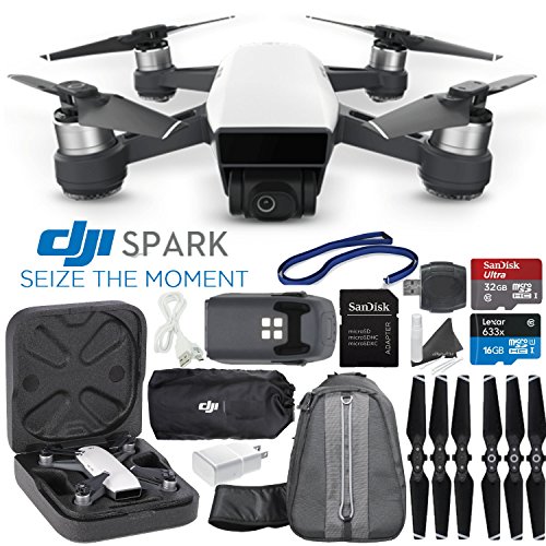 DJI-Spark-Quadcopter-Palm-Launch-Intelligent-Portable-Mini-Drone-with-Outdoor-Adventure-Bundle