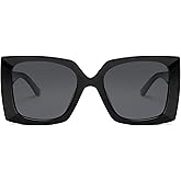 SOJOS Retro Square Polarized Womens Sunglasses Trendy Oversized Large Women's Big Shades SJ2224