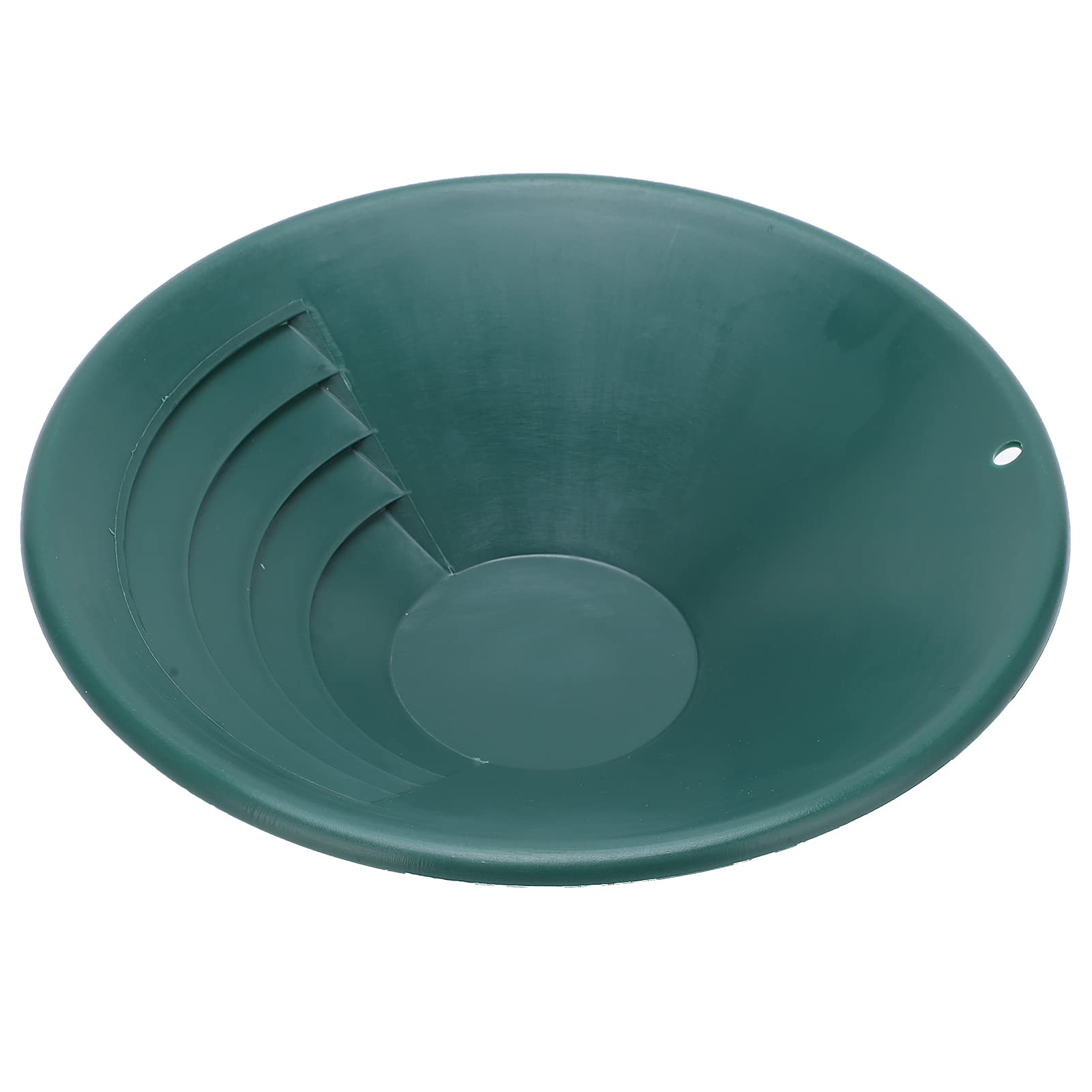 Gold Washing Pan, 260mm Gold Panning Pan ABS Gold Sifting Classifier Washing Sieve Tray Accessory Green