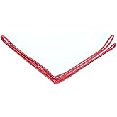 Flairs New York Gentleman's Essentials Weekend Casual White Pocket Square