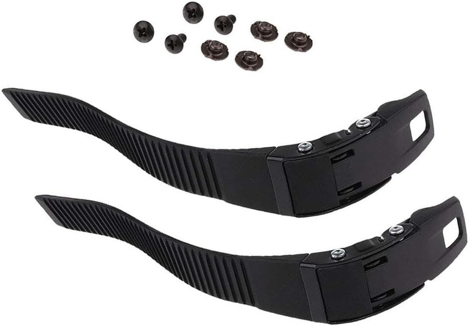 SunYard 2x Replacement Inline Skate Shoes Energy Strap Roller Skating Accessories Black