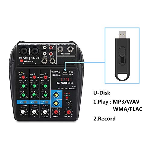 2 A4+4Channels+Console+Bluetooth+production