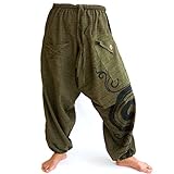 Siamrose Harem Pants Women Men, Drop Crotch Pants, Aladdin Pants, Yoga Pants, Boho Pants, One Size