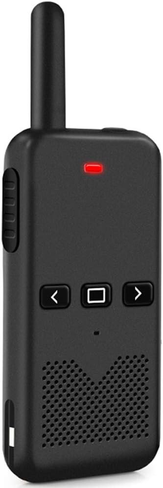 YHML Adult Walkie-Talkie, Remote 2-Way Radio, Open Range 8 Km Range 16 Channel FM Walkie-Talkie UHF Handheld Walkie-Talkie (Black/White)