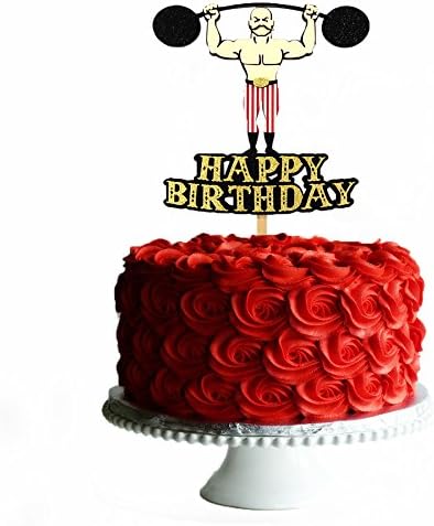 Circus Strong Man Vintage Cake Topper Vintage Circus Party Circus