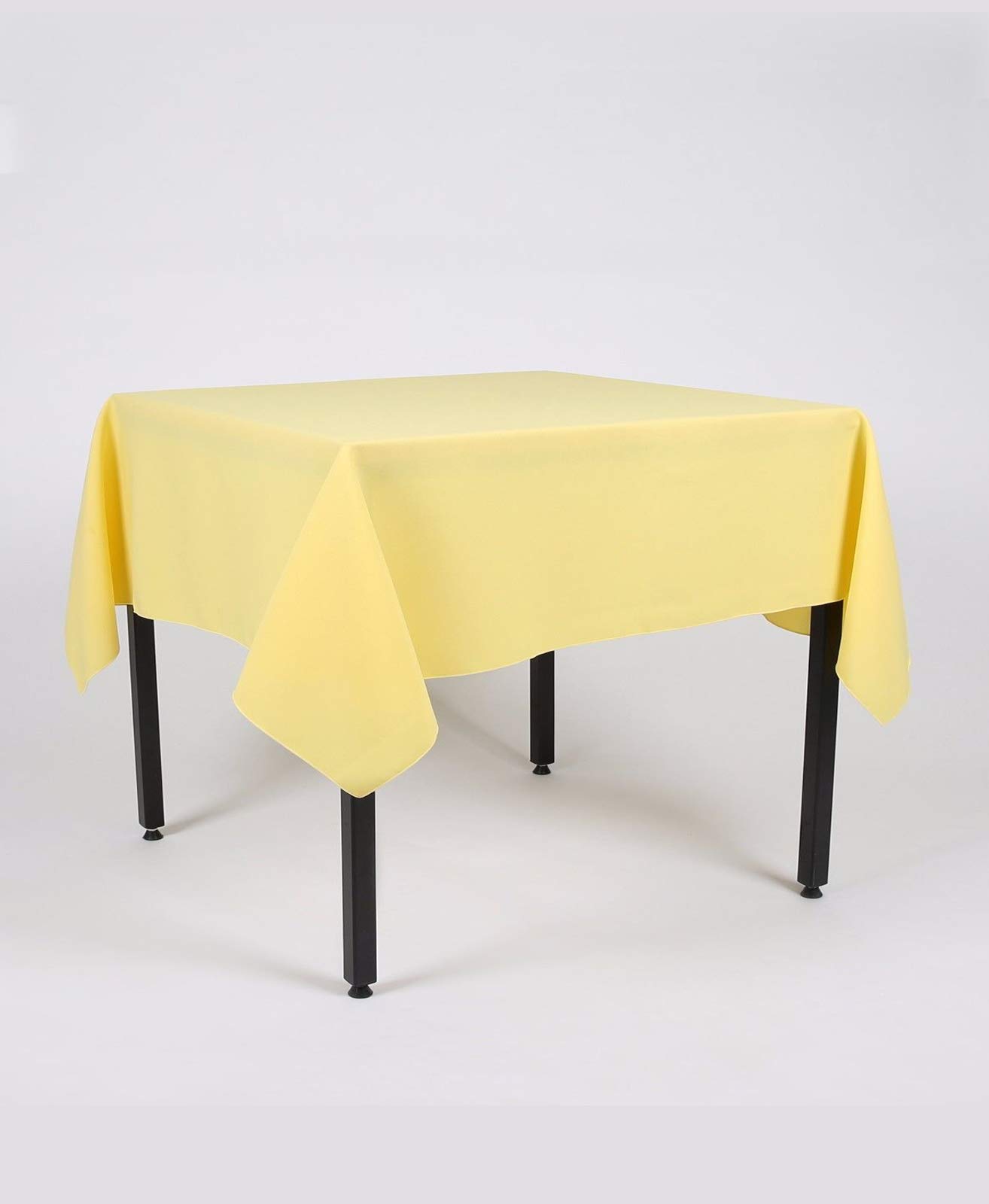 Hope Textiles Lemon 55" x 108" (139cm x 274cm) Rectangle Fabric TABLECLOTH/TABLE CLOTH (Polyester, not cotton)
