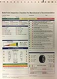 Auto Repair Multi-Point Inspection Forms - (250/pack)