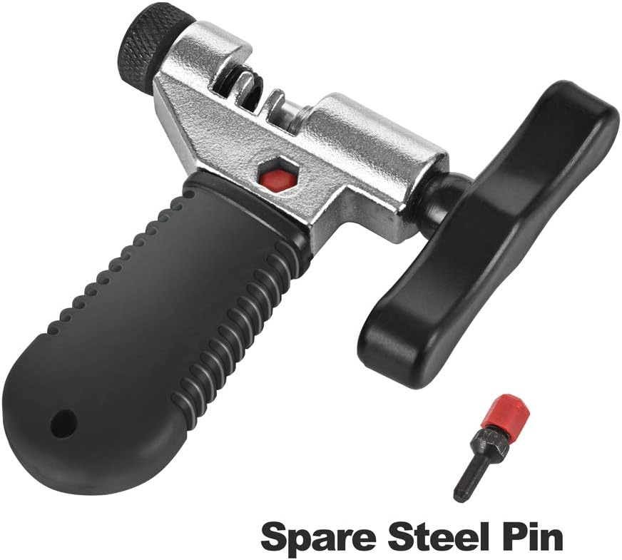 TRKIMAL Bike Chain Splitter, Bike Chain Cutter Breaker Tool with Chain Hook Compatible with 7 8 9 10 Speed Bicycle Chain Link Repair Removal/Installation, Portable Durable Reusable Cycling Tools : Sports & Outdoors