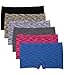 6 Pack Caramel Cantina Nylon Spandex Plus Hipster Boy Short Panties