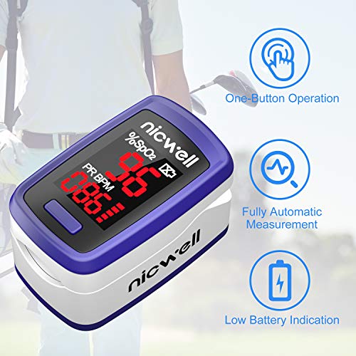 Pulse Oximeter Fingertip Lovia Automatic Digital Blood Oxygen
