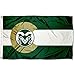 College Flags & Banners Co. Colorado State Rams State of Colorado Flag
