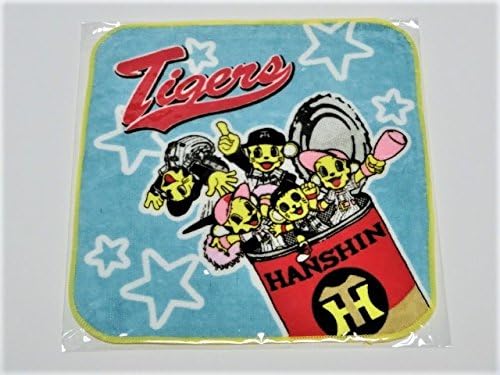 Amazon 阪神タイガースキャラクターミニタオルハンカチ cmトラッキーラッキーキー太星柄 水色 プロ野球グッズ虎 アイドル 芸能人グッズ 通販