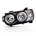 AKKON - For 2012-16 Chevy Sonic Driver Side Only Halogen Headlight Assembly Black Housing Clear Lens