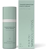 Marini SkinSolutions Transformation Face Cream - Advanced Moisturizer with Anti-Aging Peptides, Growth Factors & Hyaluronic Acid - Cruelty Free - Made in the USA - 1 oz
