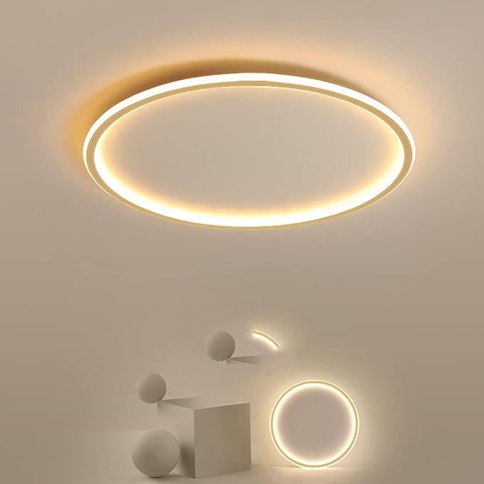 WQinyu Ultrathin tricolor ceiling lamp, modern, creative, minimalist