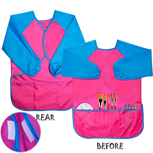 6 Cubaco+Children+Waterproof+Painting+Pockets