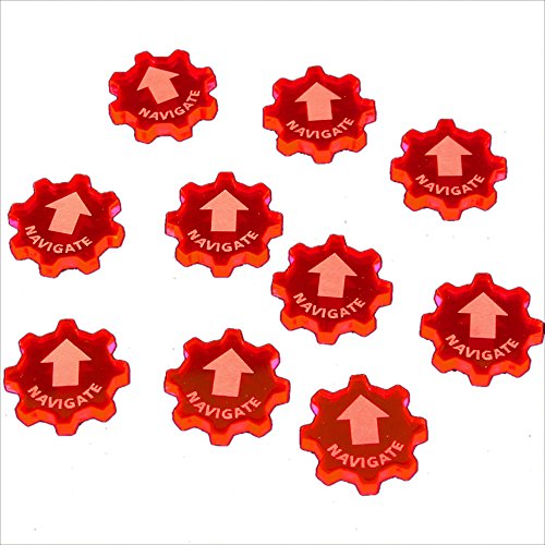 SW: Armada, Navigate Command Tokens, Fluorescent Pink (10)