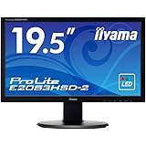 iiyama モニター ディスプレイ E2083HSD-B2 (19.5インチ/HD+/TN/D-sub,DVI-D/3年保証)