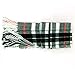 Alpine Swiss Mens Plaid Scarf Soft Winter Scarves Unisex,Red Plaid,One Size