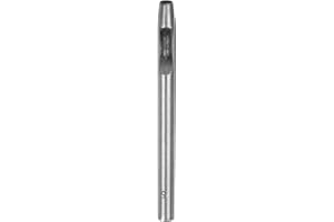 HARFINGTON Hollow Punch for Leather 5mm Round Hole Punch Tool for Belt Puncher Carbon Steel Single Punch for Watch Belts Cut 