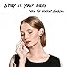 Bluetooth Headphones, Wireless Sports Running Headphones Lightweight Stereo Noise Cancelling Sweatproof w/Mic Earbuds Cordless Earphones in Ear Headsets for Gym Workout Compatible with iPhone (Pink)