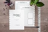 Notes Sheets for Me and My Big Ideas Planner, Classic with Box