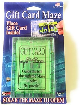 Green Gift Card Maze